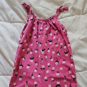 Hanna Andersson Pink Floral Romper